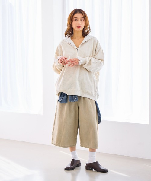 studio CLIP（スタディオクリップ）の「【抗菌防臭/クッションインソール】ラウンドヒールサボ（その他シューズ・レディース・ブラック/ダークブラウン・MEDIUM/LARGE）」の4枚目の写真