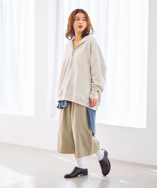 studio CLIP（スタディオクリップ）の「【抗菌防臭/クッションインソール】ラウンドヒールサボ（その他シューズ・レディース・ブラック/ダークブラウン・MEDIUM/LARGE）」の5枚目の写真