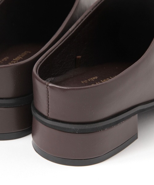 studio CLIP（スタディオクリップ）の「【抗菌防臭/クッションインソール】ラウンドヒールサボ（その他シューズ・レディース・ブラック/ダークブラウン・MEDIUM/LARGE）」の16枚目の写真