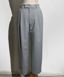 AVIE（アビィ）の「ピンストライプテーパードパンツ【結婚式・入卒式・お受験】【オケージョン・セレモニー/デイリーにも】（スラックス）」