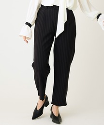 AVIE（アビィ）の「ピンストライプテーパードパンツ【結婚式・入卒式・お受験】【オケージョン・セレモニー/デイリーにも】（スラックス）」