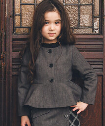 BeBe（ベベ）の「【KIDS】ノーカラージャケット（ノーカラージャケット）」