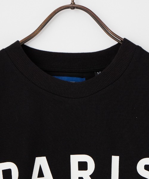 PARIS SAINT-GERMAIN（パリサンジェルマン）の「[PARIS SAINT-GERMAIN/パリ・サン＝ジェルマン] PARISロゴ ラバープリント ショートスリーブTシャツ（Tシャツ/カットソー・メンズ・ブラック/ホワイト・XL/L/M）」の5枚目の写真