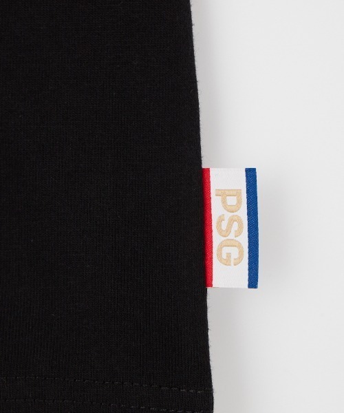 PARIS SAINT-GERMAIN（パリサンジェルマン）の「[PARIS SAINT-GERMAIN/パリ・サン＝ジェルマン] PARISロゴ ラバープリント ショートスリーブTシャツ（Tシャツ/カットソー・メンズ・ブラック/ホワイト・XL/L/M）」の8枚目の写真