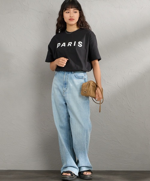 PARIS SAINT-GERMAIN（パリサンジェルマン）の「[PARIS SAINT-GERMAIN/パリ・サン＝ジェルマン] PARISロゴ ラバープリント ショートスリーブTシャツ（Tシャツ/カットソー・メンズ・ブラック/ホワイト・XL/L/M）」の14枚目の写真