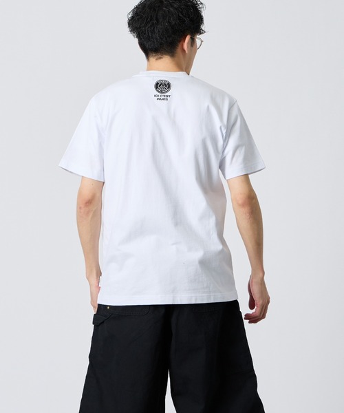 PARIS SAINT-GERMAIN（パリサンジェルマン）の「[PARIS SAINT-GERMAIN/パリ・サン＝ジェルマン] PARISロゴ ラバープリント ショートスリーブTシャツ（Tシャツ/カットソー・メンズ・ブラック/ホワイト・XL/L/M）」の17枚目の写真