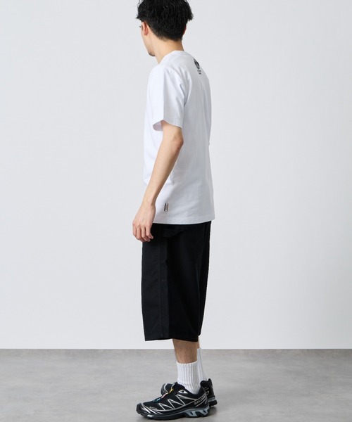 PARIS SAINT-GERMAIN（パリサンジェルマン）の「[PARIS SAINT-GERMAIN/パリ・サン＝ジェルマン] PARISロゴ ラバープリント ショートスリーブTシャツ（Tシャツ/カットソー・メンズ・ブラック/ホワイト・XL/L/M）」の19枚目の写真