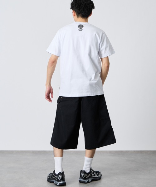 PARIS SAINT-GERMAIN（パリサンジェルマン）の「[PARIS SAINT-GERMAIN/パリ・サン＝ジェルマン] PARISロゴ ラバープリント ショートスリーブTシャツ（Tシャツ/カットソー・メンズ・ブラック/ホワイト・XL/L/M）」の20枚目の写真
