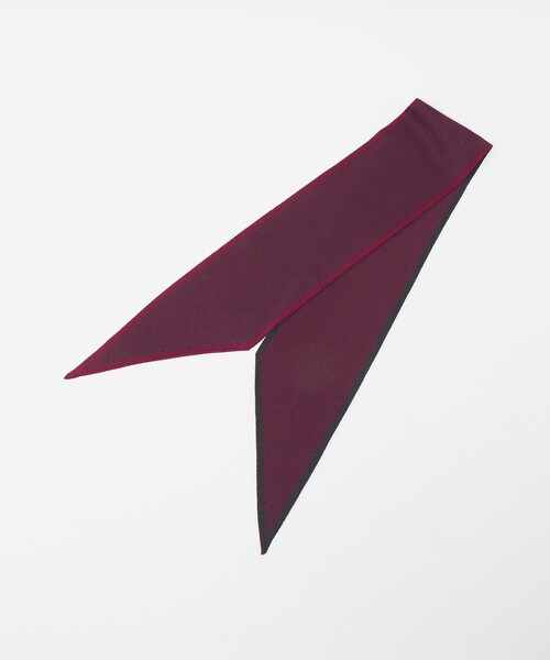 SOVEREIGN（ソブリン）の「【別注】＜DIMAGLIA CRAVATTE＞ミニチェック ニット スカーフ（ストール/ショール・メンズ・ダークグリーン/ベージュ/ピンク・FREE）」の3枚目の写真