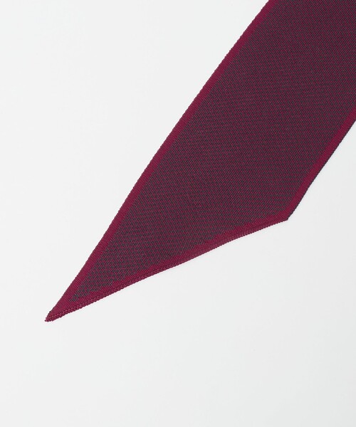 SOVEREIGN（ソブリン）の「【別注】＜DIMAGLIA CRAVATTE＞ミニチェック ニット スカーフ（ストール/ショール・メンズ・ダークグリーン/ベージュ/ピンク・FREE）」の8枚目の写真