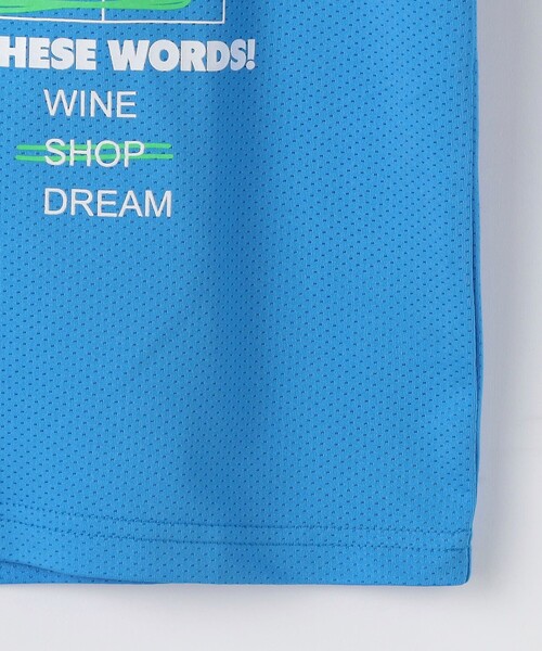 THE PARK SHOP(ザパークショップ)の「THE PARK SHOP:115~145cm /WORD SEARCH Tシャツ(Tシャツ/カットソー・キッズ・イエロー/ブルー・135/115/145/125)」の6枚目の写真