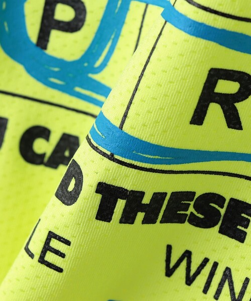 THE PARK SHOP(ザパークショップ)の「THE PARK SHOP:115~145cm /WORD SEARCH Tシャツ(Tシャツ/カットソー・キッズ・イエロー/ブルー・135/115/145/125)」の11枚目の写真