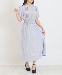 ASTORIA ODIER（アストリアオディール）の「ピンタックフレアスリーブワンピース（ワンピース）」