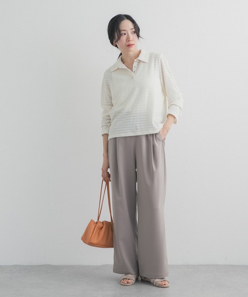 URBAN RESEARCH DOORS(アーバンリサーチドアーズ)の「カットレースシャツ(シャツ/ブラウス・レディース・ブラック/オフホワイト・FREE)」の9枚目の写真