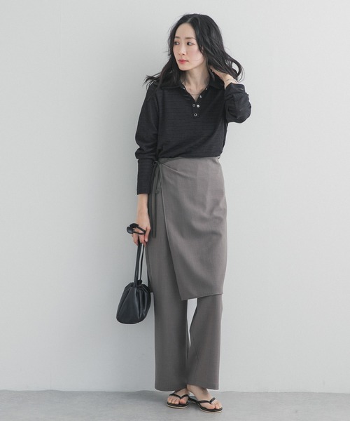 URBAN RESEARCH DOORS(アーバンリサーチドアーズ)の「カットレースシャツ(シャツ/ブラウス・レディース・ブラック/オフホワイト・FREE)」の14枚目の写真