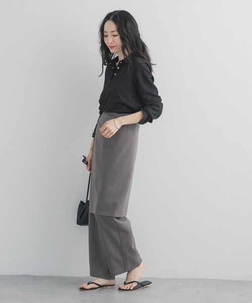 URBAN RESEARCH DOORS(アーバンリサーチドアーズ)の「カットレースシャツ(シャツ/ブラウス・レディース・ブラック/オフホワイト・FREE)」の15枚目の写真