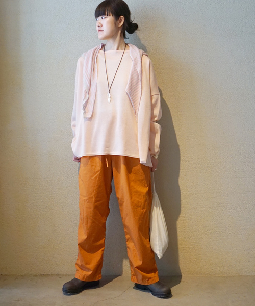 JOURNAL STANDARD LUXE(ジャーナルスタンダード ラックス)の「【HTS 】COTTON EASY PANTS(その他パンツ・レディース・ブラック/サックスブルー/レンガ・48)」の12枚目の写真