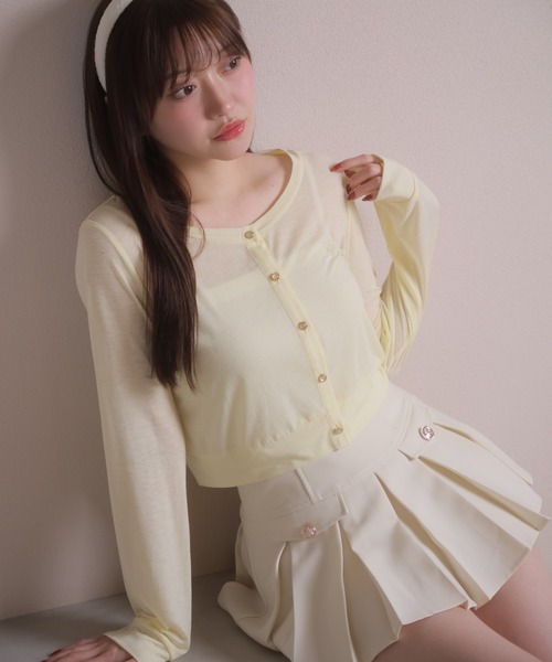 LIPSERVICE（リップサービス）の「フラップポイントプリーツショートパンツ（その他パンツ・レディース・アイボリー/ブラック/その他1・S/M）」の17枚目の写真