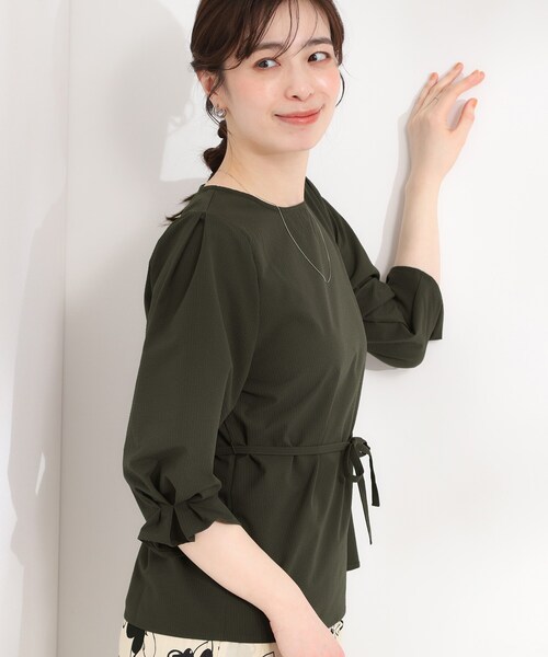 新品未使用ウエストリボンブラウス 楽天市場】クーポンで50％OFF□ ウエストリボンブラウス トップス