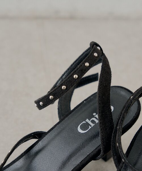 Chico(チコ)の「スエードストラップサンダル(サンダル・レディース・ベージュ/ブラック/ライトベージュ・SMALL/MEDIUM/LARGE)」の10枚目の写真