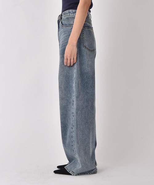 AKTE（アクテ）の「ルーズフィットデニムパンツ（デニムパンツ・レディース・ブルー・2T/2/1）」の8枚目の写真