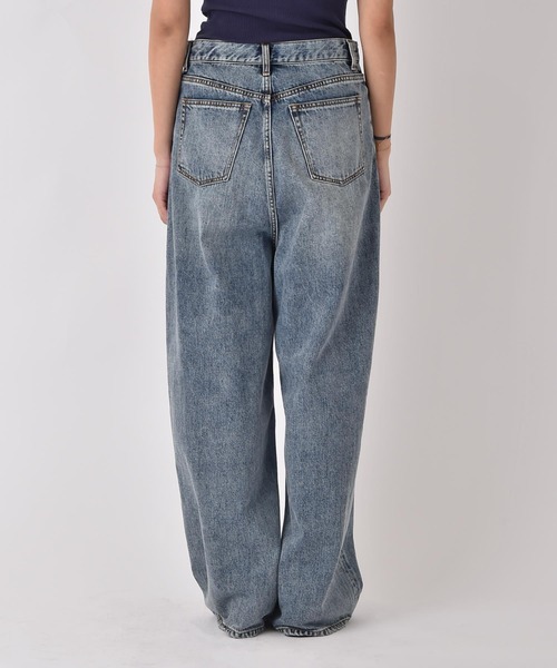 AKTE（アクテ）の「ルーズフィットデニムパンツ（デニムパンツ・レディース・ブルー・2T/2/1）」の7枚目の写真