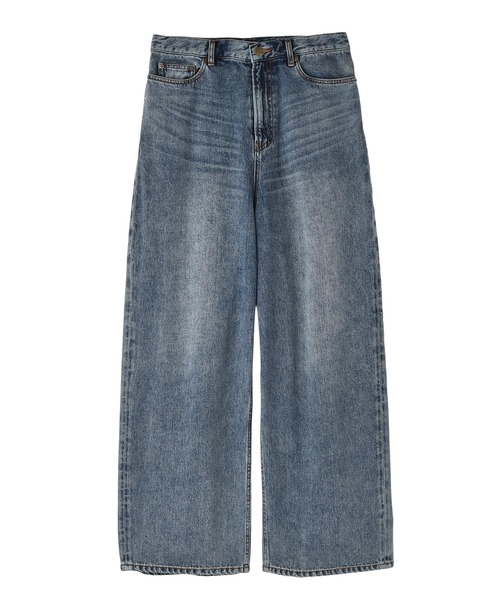 AKTE（アクテ）の「ルーズフィットデニムパンツ（デニムパンツ・レディース・ブルー・2T/2/1）」の2枚目の写真