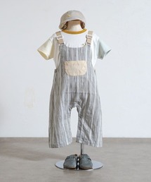 Hoppetta（ホッペッタ）の「【Hoppetta(ホッペッタ)】さんかくゴムサロペット 70-80cm・80-90・90-100cm（サロペット/オーバーオール）」