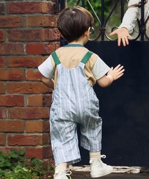 Hoppetta（ホッペッタ）の「【Hoppetta(ホッペッタ)】さんかくゴムサロペット 70-80cm・80-90・90-100cm（サロペット/オーバーオール）」