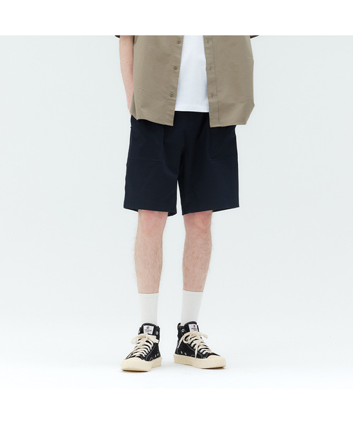 MINDBRIDGE(マインドブリッジ)の「パティグハーフパンツ - 2カラー MYHP3150(その他パンツ・メンズ・ダークネイビー/カーキ・36/34/32/30/29)」の1枚目の写真
