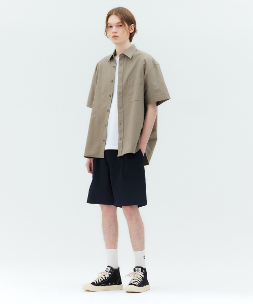 MINDBRIDGE(マインドブリッジ)の「パティグハーフパンツ - 2カラー MYHP3150(その他パンツ・メンズ・ダークネイビー/カーキ・36/34/32/30/29)」の3枚目の写真