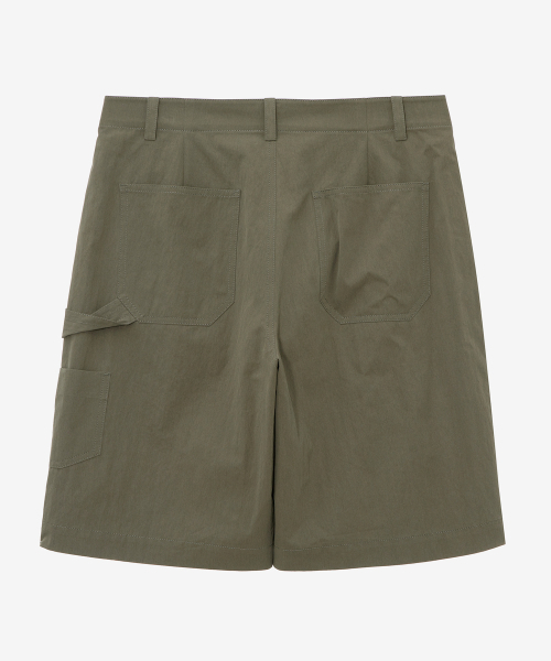 MINDBRIDGE(マインドブリッジ)の「ワイドフィットワークハーフパンツ(その他パンツ・メンズ・ダークカーキ・36/34/32/30)」の3枚目の写真