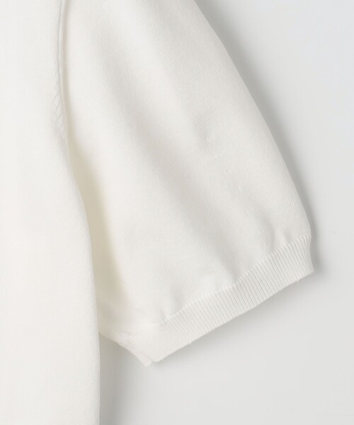 NOLLEY’S Sophi（ノーリーズソフィ）の「《手洗い可能/セットアップ対応》布帛襟取り外し可裾布帛半袖カーディガン（カーディガン/ボレロ・レディース・ダークネイビー/オフホワイト・38）」の15枚目の写真