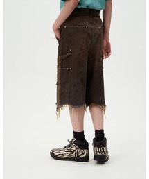 DISCOVERED（ディスカバード）の「DOUBLE KNEE DENIM SHORTS（デニムパンツ）」