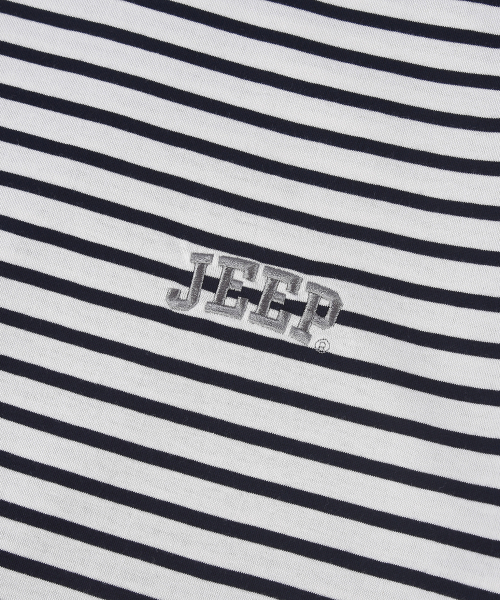 JEEP(ジープ)の「JEEP ストライプ半袖Tシャツ (JR5TSU122NA)(Tシャツ/カットソー・レディース・その他・SMALL/MEDIUM/LARGE/X-LARGE/2XL)」の5枚目の写真