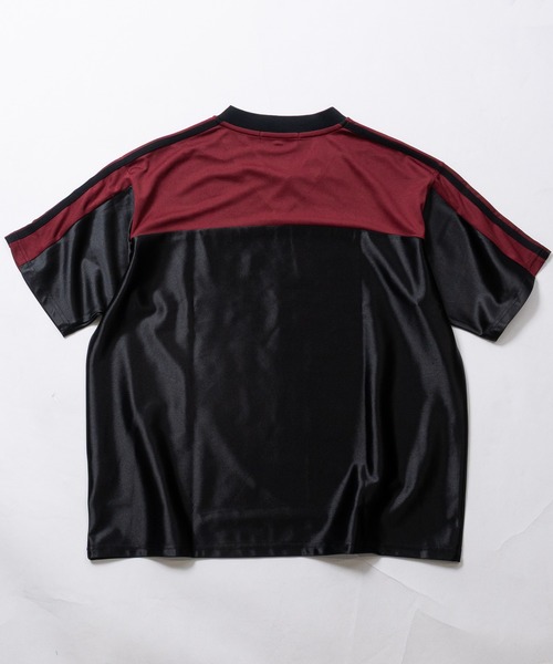 JOHN'S CLOSET(ジョンズクローゼット)の「【13】グロッシーデザイン ゲームシャツ(Tシャツ/カットソー・メンズ・ホワイト/ブラック/ネイビー・LARGE/MEDIUM)」の12枚目の写真