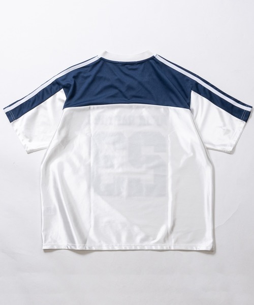 JOHN'S CLOSET(ジョンズクローゼット)の「【13】グロッシーデザイン ゲームシャツ(Tシャツ/カットソー・メンズ・ホワイト/ブラック/ネイビー・LARGE/MEDIUM)」の10枚目の写真