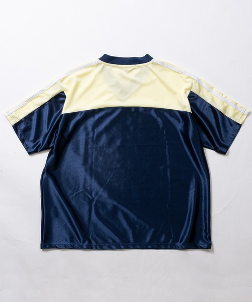 JOHN'S CLOSET(ジョンズクローゼット)の「【13】グロッシーデザイン ゲームシャツ(Tシャツ/カットソー・メンズ・ホワイト/ブラック/ネイビー・LARGE/MEDIUM)」の14枚目の写真
