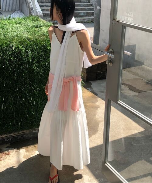 LEVAR(レバー)の「Light Linen Cardigan - Colar Pink(ニット/セーター・レディース・その他・FREE)」の4枚目の写真