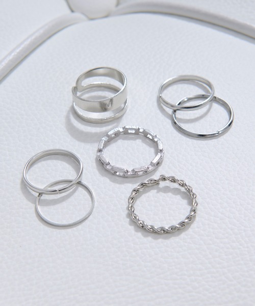 Ellno Loset(エルノロゼット)の「SET ring/セットリング(リング・メンズ・C/A/B・FREE)」の2枚目の写真