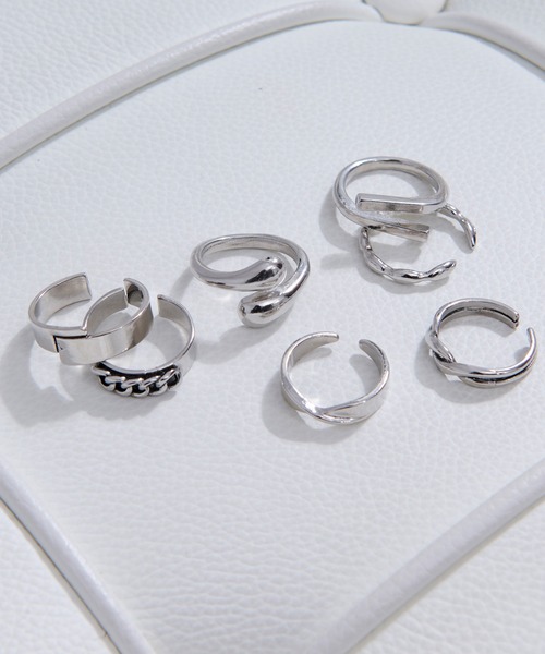 Ellno Loset(エルノロゼット)の「SET ring/セットリング(リング・メンズ・C/A/B・FREE)」の3枚目の写真