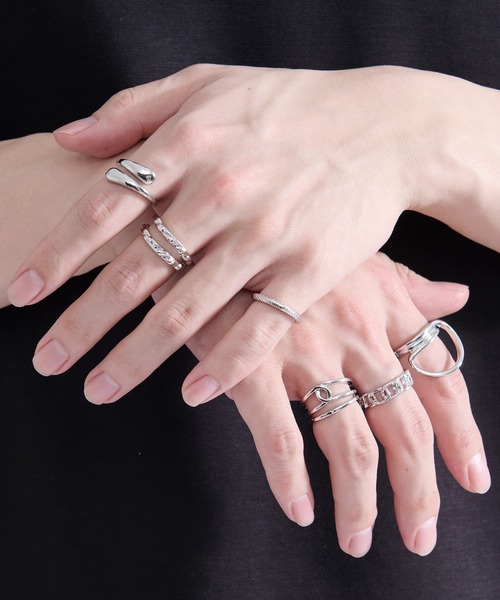 Ellno Loset(エルノロゼット)の「SET ring/セットリング(リング・メンズ・C/A/B・FREE)」の1枚目の写真