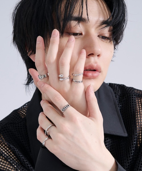 Ellno Loset(エルノロゼット)の「SET ring/セットリング(リング・メンズ・C/A/B・FREE)」の6枚目の写真