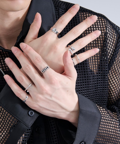 Ellno Loset(エルノロゼット)の「SET ring/セットリング(リング・メンズ・C/A/B・FREE)」の7枚目の写真