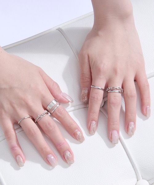 Ellno Loset(エルノロゼット)の「SET ring/セットリング(リング・メンズ・C/A/B・FREE)」の5枚目の写真