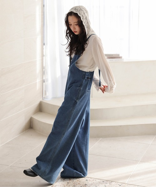 AMELY(エミリー)の「レースニットフーディートップス(その他トップス・レディース・オフホワイト・L/M)」の6枚目の写真
