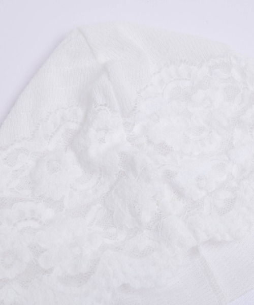 AMELY(エミリー)の「レースニットフーディートップス(その他トップス・レディース・オフホワイト・L/M)」の12枚目の写真