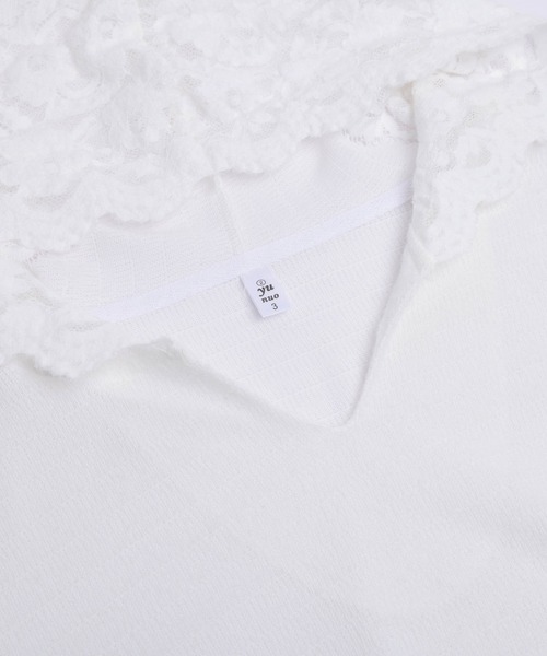 AMELY(エミリー)の「レースニットフーディートップス(その他トップス・レディース・オフホワイト・L/M)」の13枚目の写真