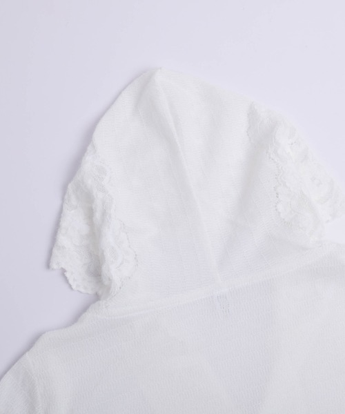 AMELY(エミリー)の「レースニットフーディートップス(その他トップス・レディース・オフホワイト・L/M)」の19枚目の写真