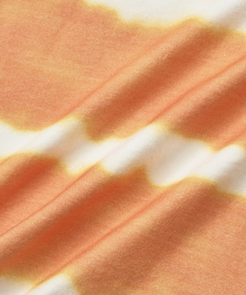 BROWNBREATH KIDS(ブラウンブレスキッズ)の「KIDS DYEING STRIPE TAG TEE - ORANGE(Tシャツ/カットソー・レディース・その他・110/120/130/140/150)」の7枚目の写真